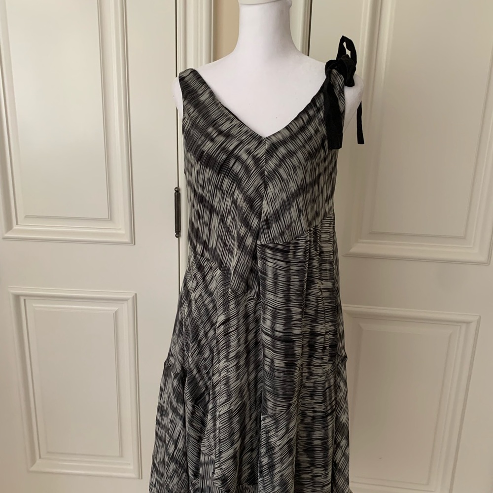 DKNY chiffon dress